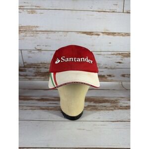 Puma Scuderia Ferrari Formula One Adult Hat Santander F1 Flat Brim Cap Red Used
